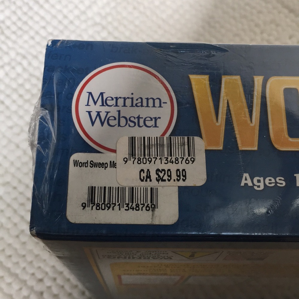 Merrimack-Webster Word Sweep - Picture 3 of 4